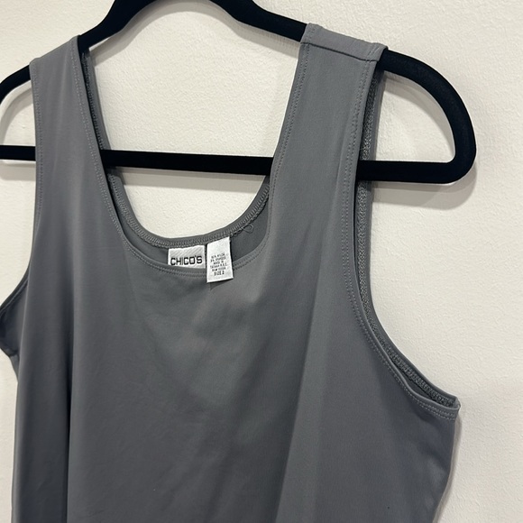 Chicos Grey tank top super comfortable - Picture 4 of 6